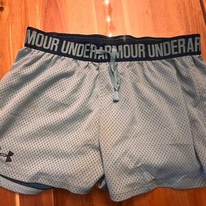 Under Armour Men's Light Blue Athletic Shorts